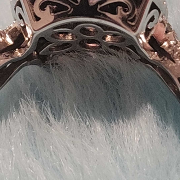 Garnet, color changing ring, size 9, 925 - Picture 3 of 10